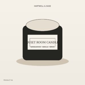 Linen Study Candle