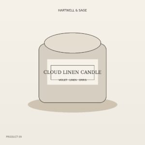 Cloud Linen Candle