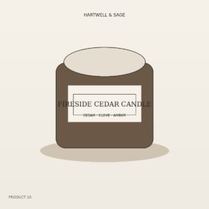 Fireside Cedar Candle